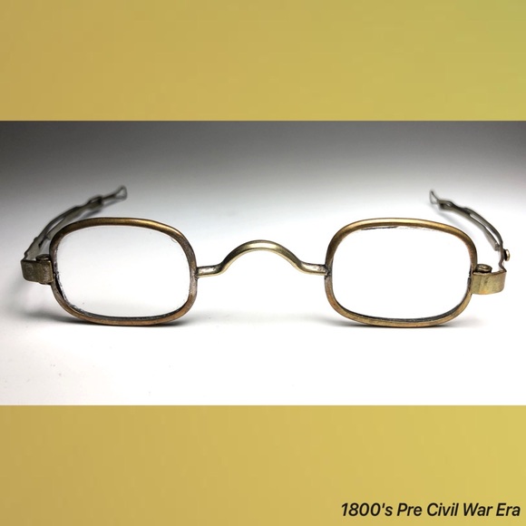 1800’s Pre Civil War Era Antique Reading Glasses - Picture 2 of 8